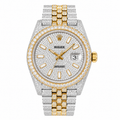 Datejust Two-Tone Gold Diamonds Dial Index