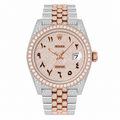 Datejust Two-Tone Everose Gold Diamonds Dial