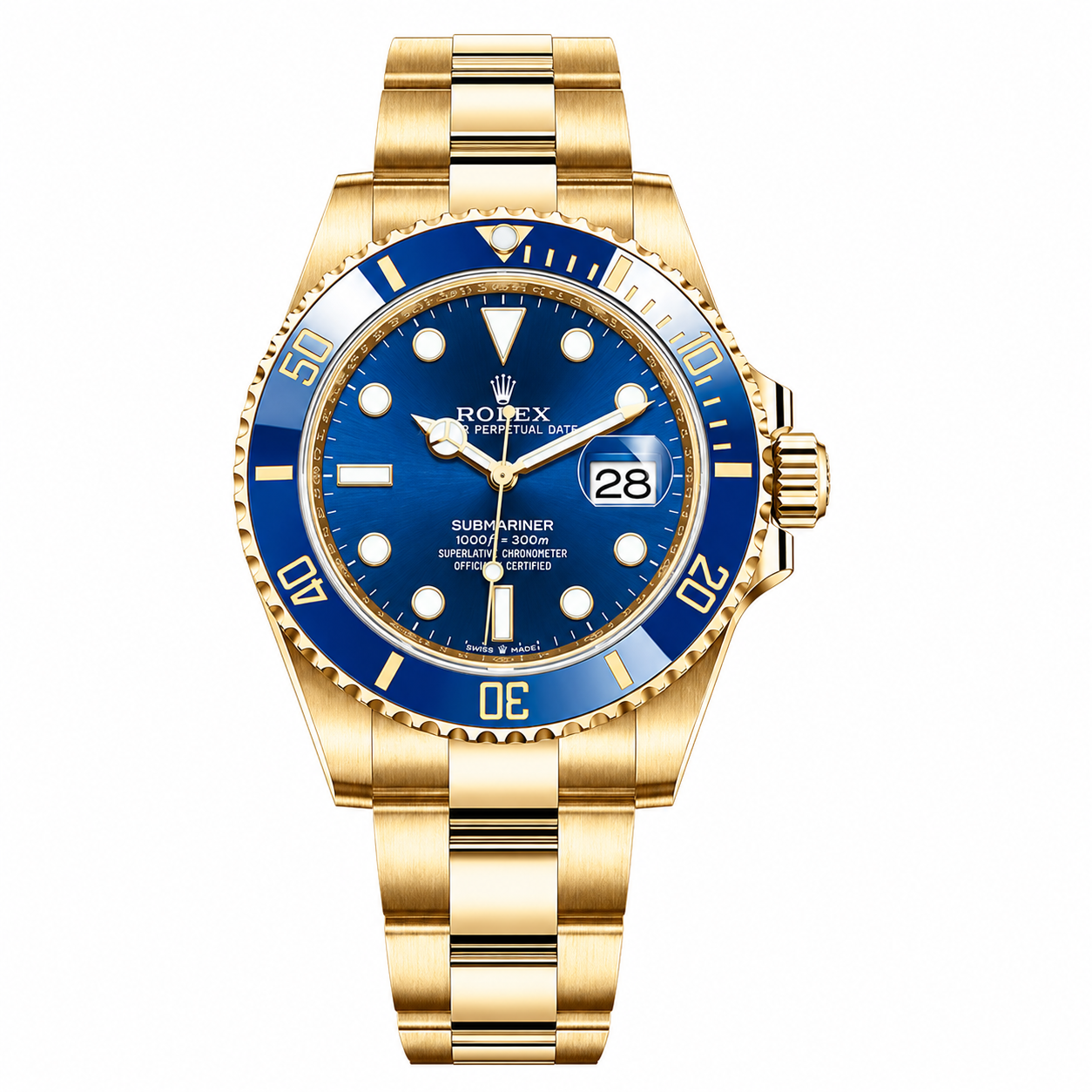 Submariner Gold - Blue Dial
