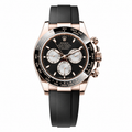 Daytona Everose Gold Oysterflex Black Dial